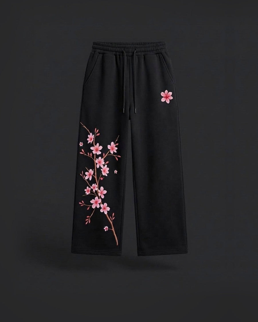 Yozakura Wide-Leg Sweatpants